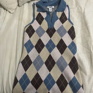 RSQ checkered dress NEW never worn